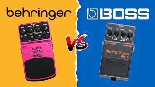 Is Behringer Just Copying Boss | Boss MT-2 vs Behringer UM300
