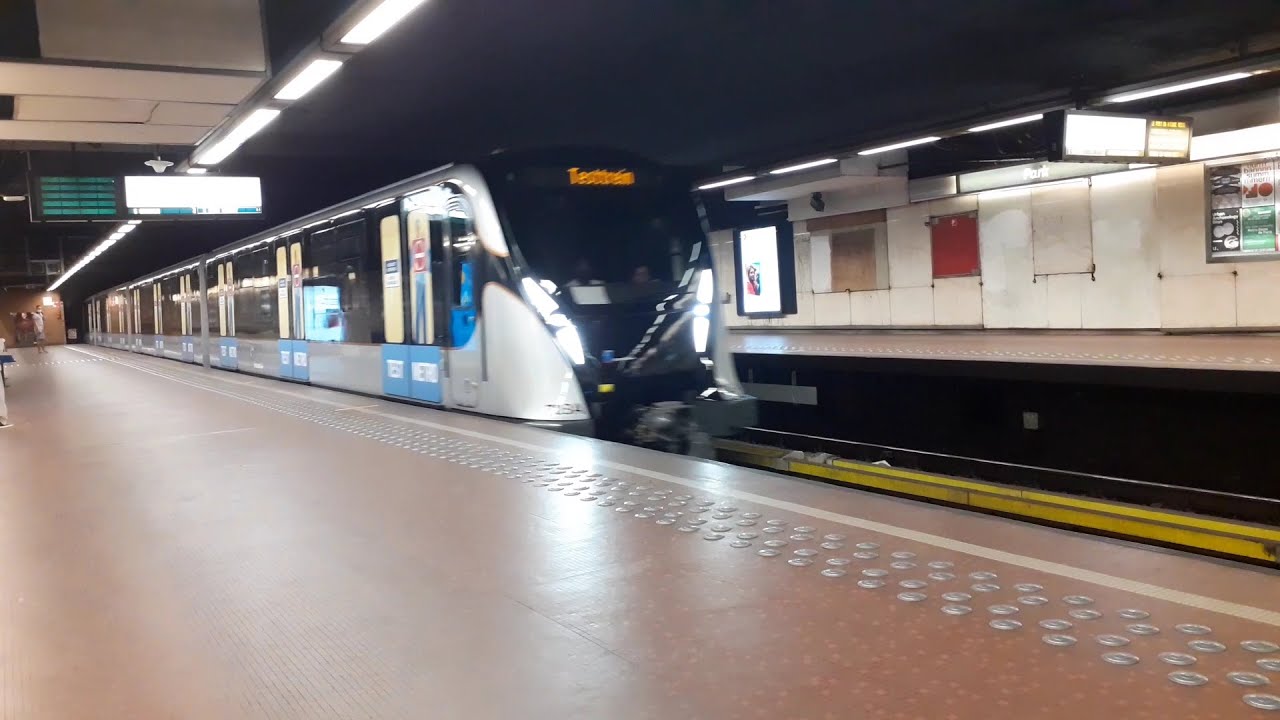 New M7 Metro at Park (Brussels)