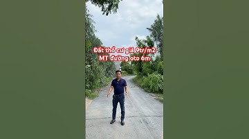 Đất thổ cư, MT đường oto 6m tại Cần Giờ #bdscangio #batdongsan #cangio #duanlanbien #nhadatcangio