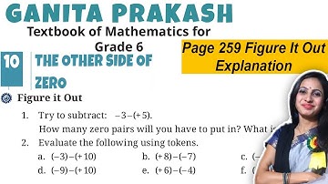 The Other Side of Zero | Class 6 Math Chapter 10 Ganita Prakash | Page 259 Figure it out Explanation