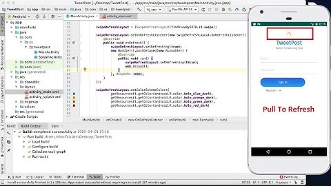 Add Pull to Refresh in The App || Convert Website Into Android App Part 7 || Android Studio