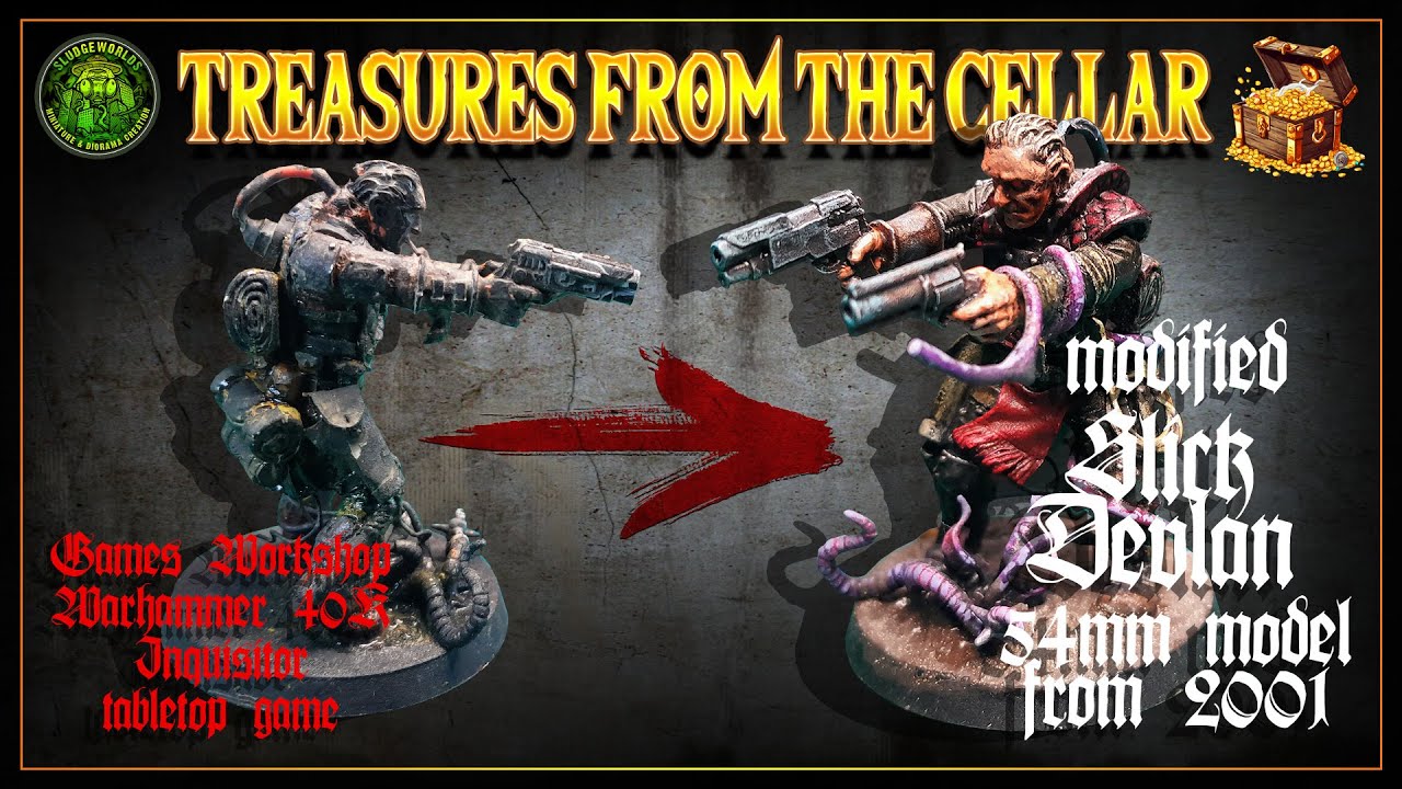 TFTC - SLICK DEVLAN [TIMELAPSE] #miniature #inquisitor #treasures - YouTube