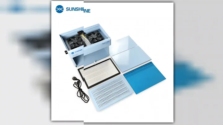 Sunshine SS917C Dust Free Working Room Anti Dust Bench Adjustable Wind Cleaning Room for Phone iPad