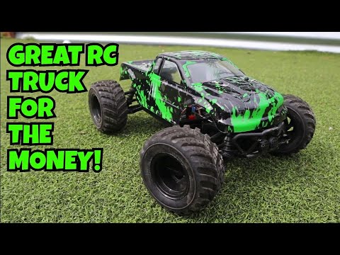 HAIBOXING 1:18 Scale All Terrain RC Car 18859, 36 KPH High Speed 4WD  Electric Vehicle with 2.4 GHz Remote Control, 4X4 Waterproof Off-Road Truck  with