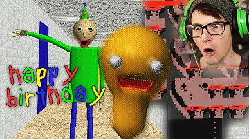 BALDI INVITED SOME GUESTS TO HIS BIRTHDAY PARTY | Baldis Basics Birthday Bash