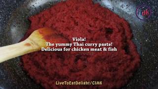 Grandma's Cooking - Yummy Thai Curry Paste