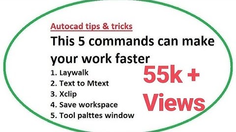 Make your work faster with this shortcuts in Autocad