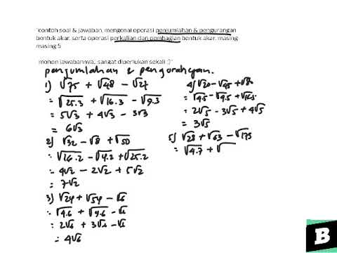  Contoh soal dan jawaban operasi penjumlahan pengurangan 