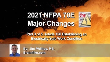 2021 NFPA 70E Part 3 of 5