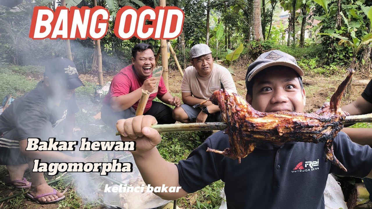 Masak Kelinci Guling & Nasi Liweut Air Kelapa di Alam Liar, Rasa Juara dari Dapur Hutan