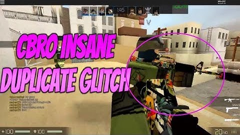 Roblox CBRO Tips & Tricks {How To Duplicate Weapons. Insane CBRO Glitch}
