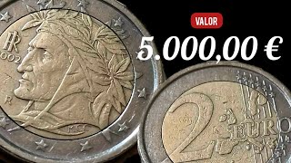 2 euros ITALIAN 5000€ #monedas #italia🇮🇹