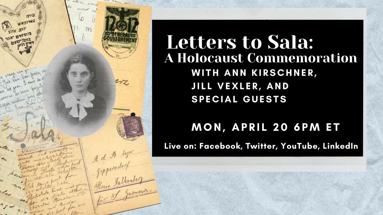Letters to Sala: A Holocaust Commemoration