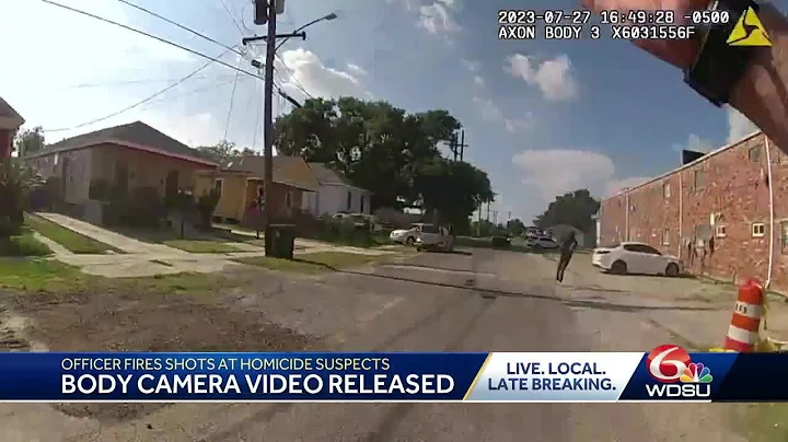 NOPD releases body camera footage from Gentilly officer shooting