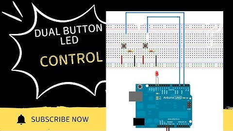 Dual button led control #youtubevideo #ledcontrol