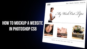 How to mockup a website in Photoshop CS6