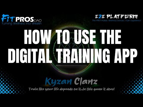 FitPros DAO Kyzan Clanz digital training app how the programming will be delivered