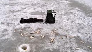 Мой рюкзак и снаряжение для зимней рыбалки