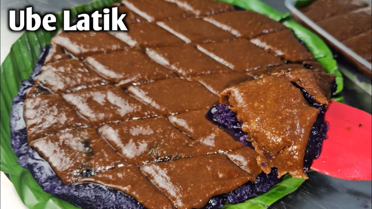 Ube Latik Patok na Pam bentang kakanin na pwede mong Subukan