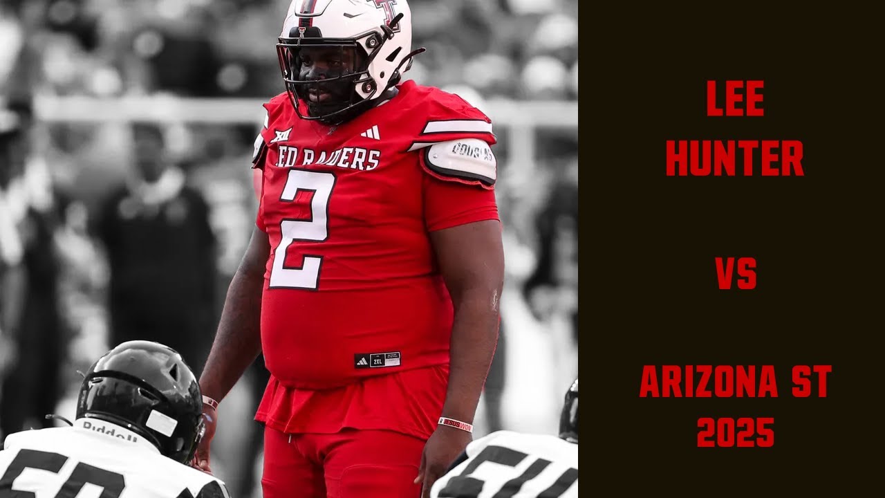 Lee Hunter vs Arizona St 2025