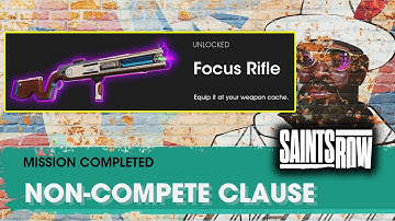 Saints Row: Non-Compete Clause Mission Guide (How to Complete) | Unlock Focus Rifle
