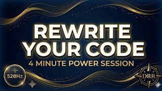 Celebrity REWRITE YOUR CODE: 4-Minute Deep Integration for an Unstoppable Mindset (528Hz) Wealth