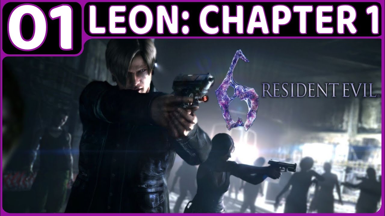RESIDENT EVIL 6 GAMEPLAY WALKTHROUGH PART 1: LEON - CHAPTER 1 (PS4 | HORROR | NO COMMENTARY)