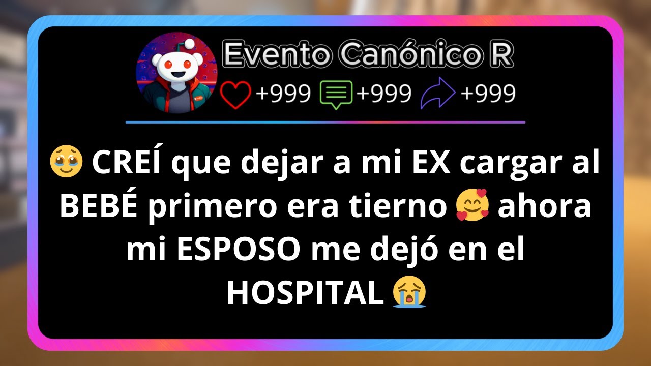 Creí que dejar a mi ex cargar al bebé primero era tierno… ahora mi esposo me dejó en el hospital