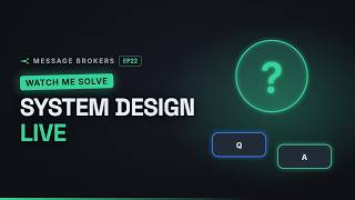 System Design Interview, Live — Design a Message Queue (FAANG Walkthrough)