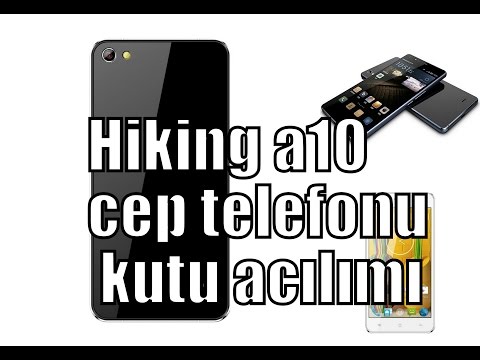 Hiking a10 cep telefonu kutu acılımı