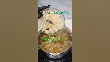 SaLy Academy |Hướng dẫn làm Nước Long Nhãn Ngâm chuẩn vị và cực đơn giản#lyphamphache #shorts