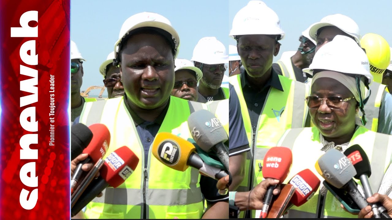 Le ministre Déthié Fall visite les ports de Ndayane et de Bargny-Sendou pour relever les contraintes