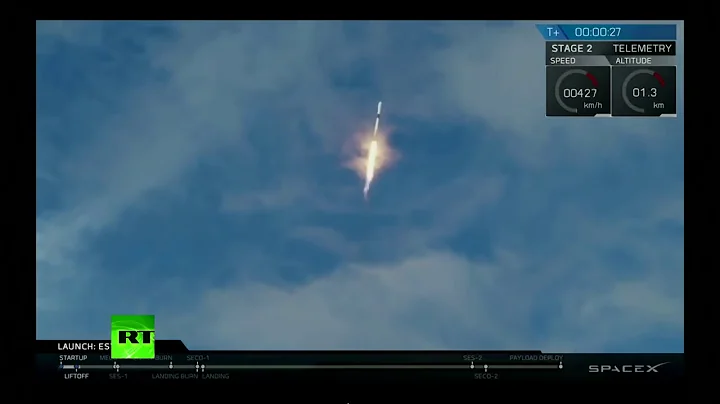 SpaceX Launches Qatari Es'hail-2 Communications Satellite