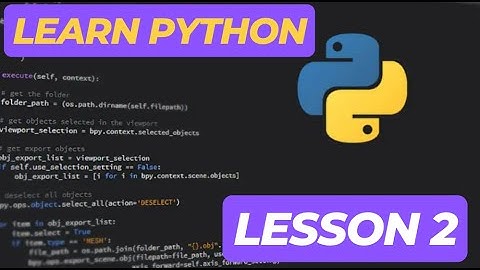 Lesson 2-Learning the Python print() Function and Comments | Beginner Python Tutorial