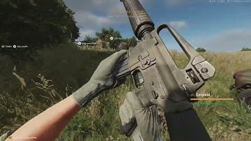 Arma Reforger - Flanking and attacking enemy position