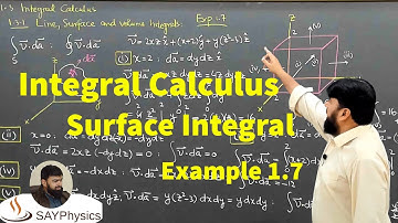 L8.2 Surface integral | Flux integral | What is a surface integral?