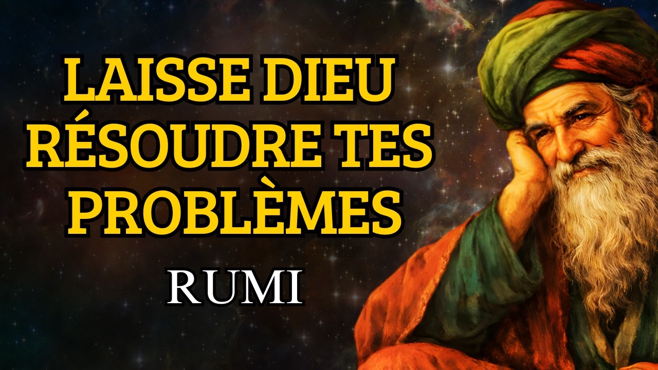 ABAISSE Ton Ego Et RENDS-TOI Au DIVIN, Lâche Tous Tes PROBLÈMES Et Laisse DIEU Tout Résoudre — Rumi