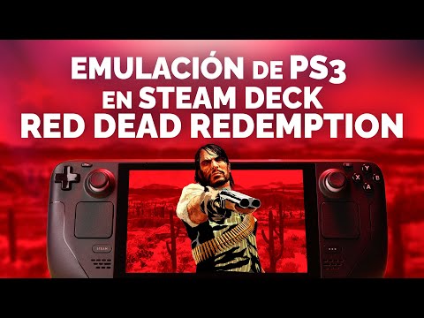Emulación de PS3 en Steam Deck: Red Dead Redemption 😮