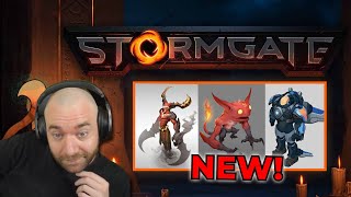 STORMGATE - Dev Interviews & December 2022 Update! (Live reaction with chat)