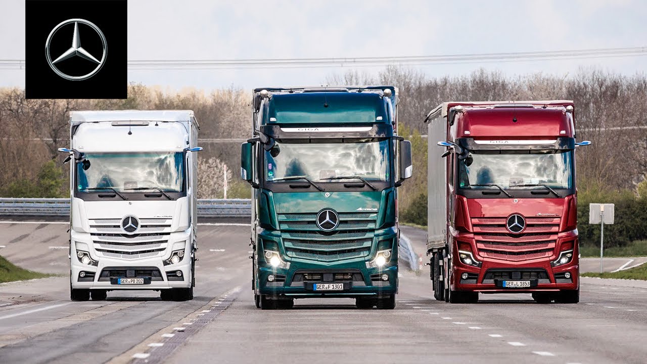 New power for the Actros | Mercedes-Benz Trucks - YouTube