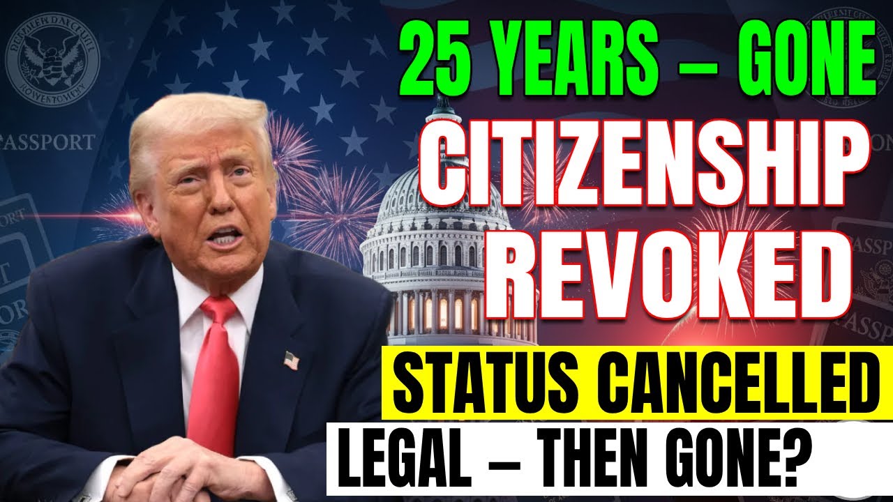 🚨 BREAKING: Citizenship Revoked After 25 Years — Shocking Government Decision That Destroyed a Life