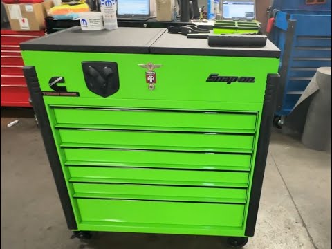 Snap on Tool Cart tour |Snap-on| Diesel Tech |Cummins|