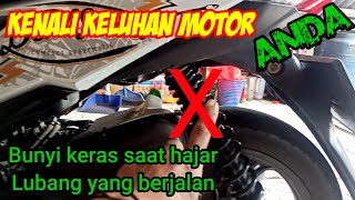 Cara Pengecekan Bunyi Keras Saat Hajar Lubang/Polisi Tidur.