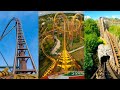 Every roller coaster at parc asterix toutatis edition 2023 front seat povs 4k