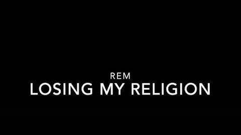 REM - Losing My Religion DRUM COVER