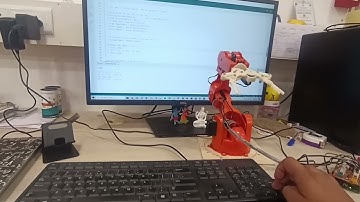 Introduction to robotics 🤖 Assignment/Project 1 🤖 Inverse Kinematics using Arduino