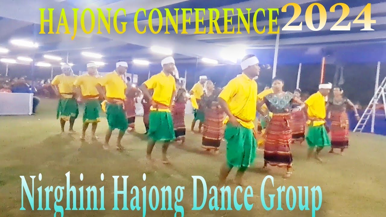 Cultural Hajong Song ll Nirghini Hajong Group Dance ll HBVP 2024