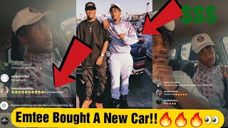 Emtee Bought A New Car Or Given A New Car?🔥🔥👀👀