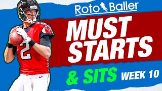 Start Em Sit Em - Fantasy Football Advice for Week 10