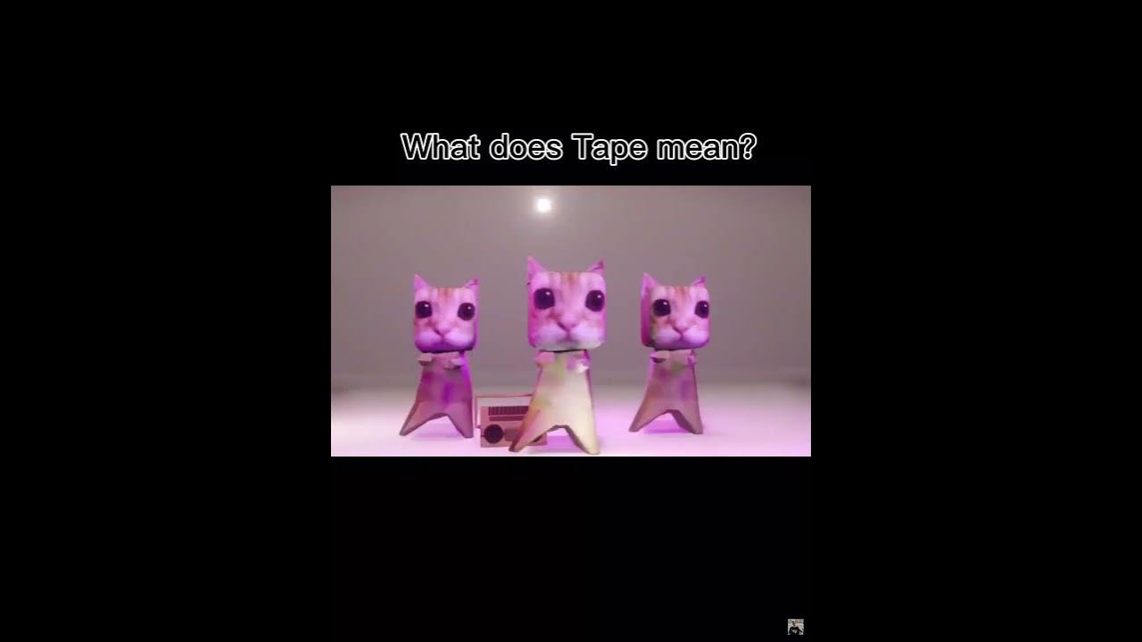 What does tape mean? YouTube